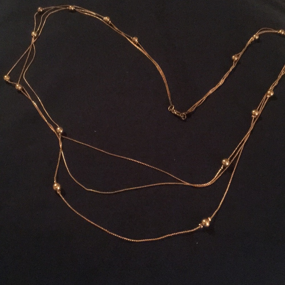 Great 3 multi Length Necklace - Picture 2 of 8